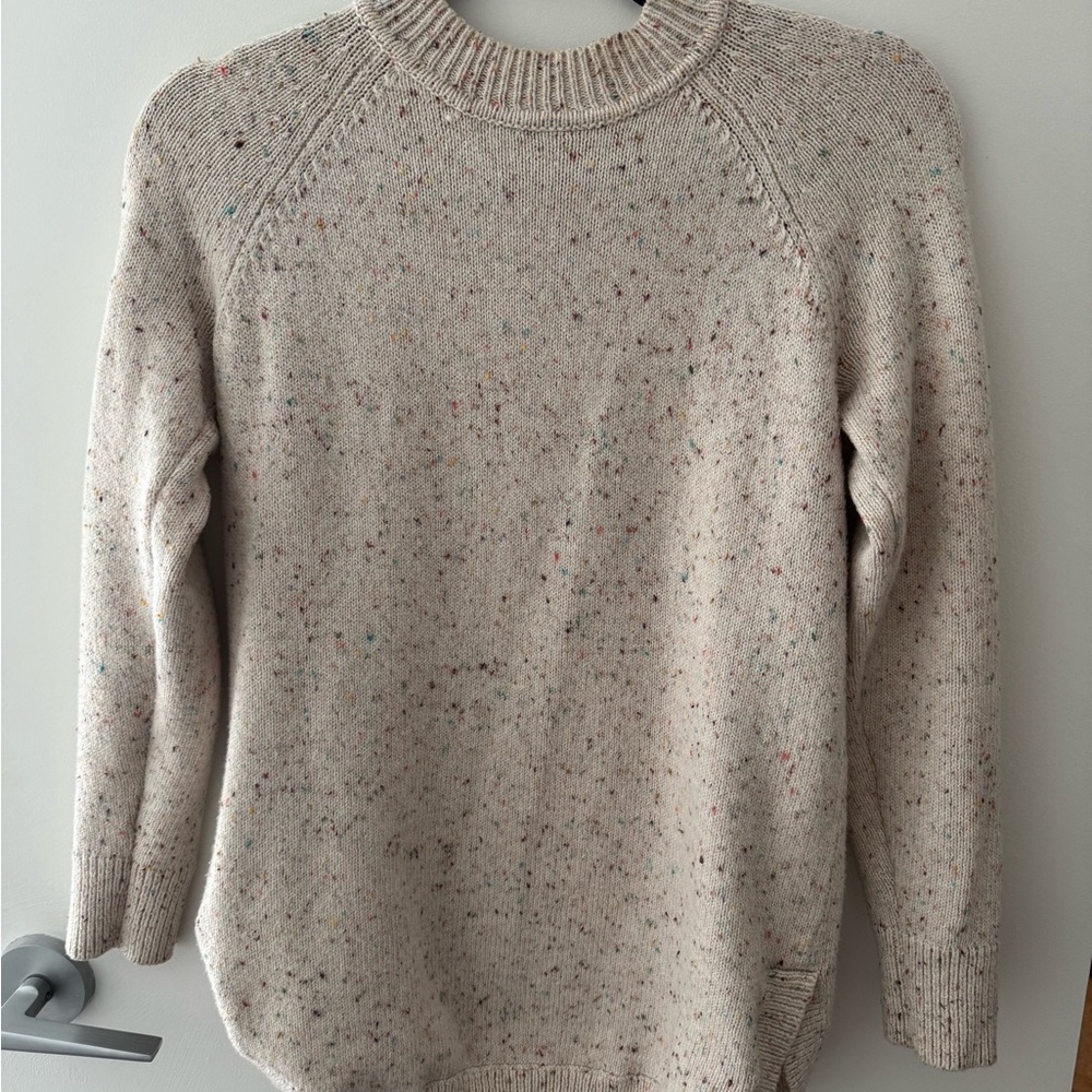 LOFT Multicolor Speckled Sweater
